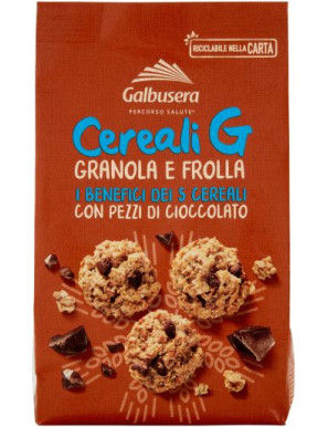 Galbusera Cereali Granola E Frolla Con Pezzi Di Cioccolato gr.300