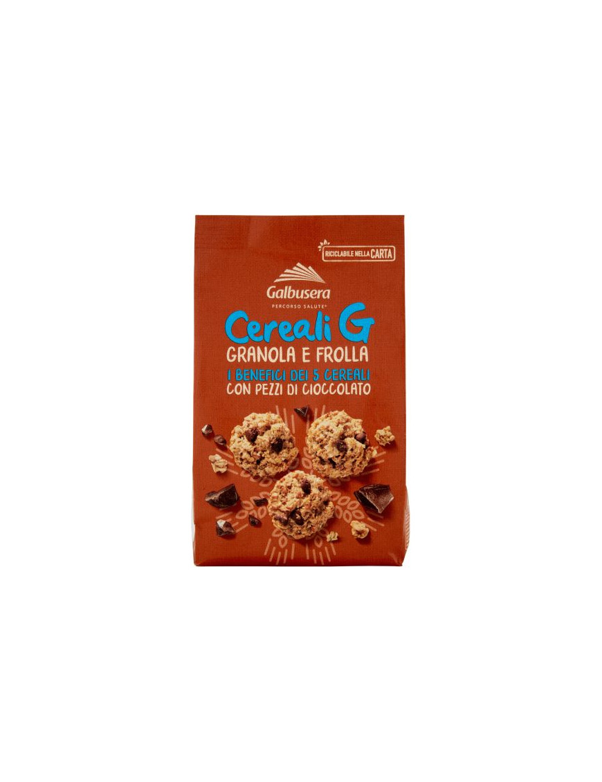 Galbusera Cereali Granola E Frolla Con Pezzi Di Cioccolato gr.300