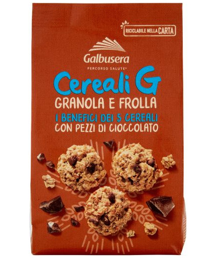 Galbusera Cereali Granola E Frolla Con Pezzi Di Cioccolato gr.300