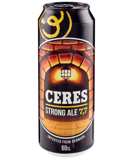 Ceres Birra Strong Ale cl.50 Lattina