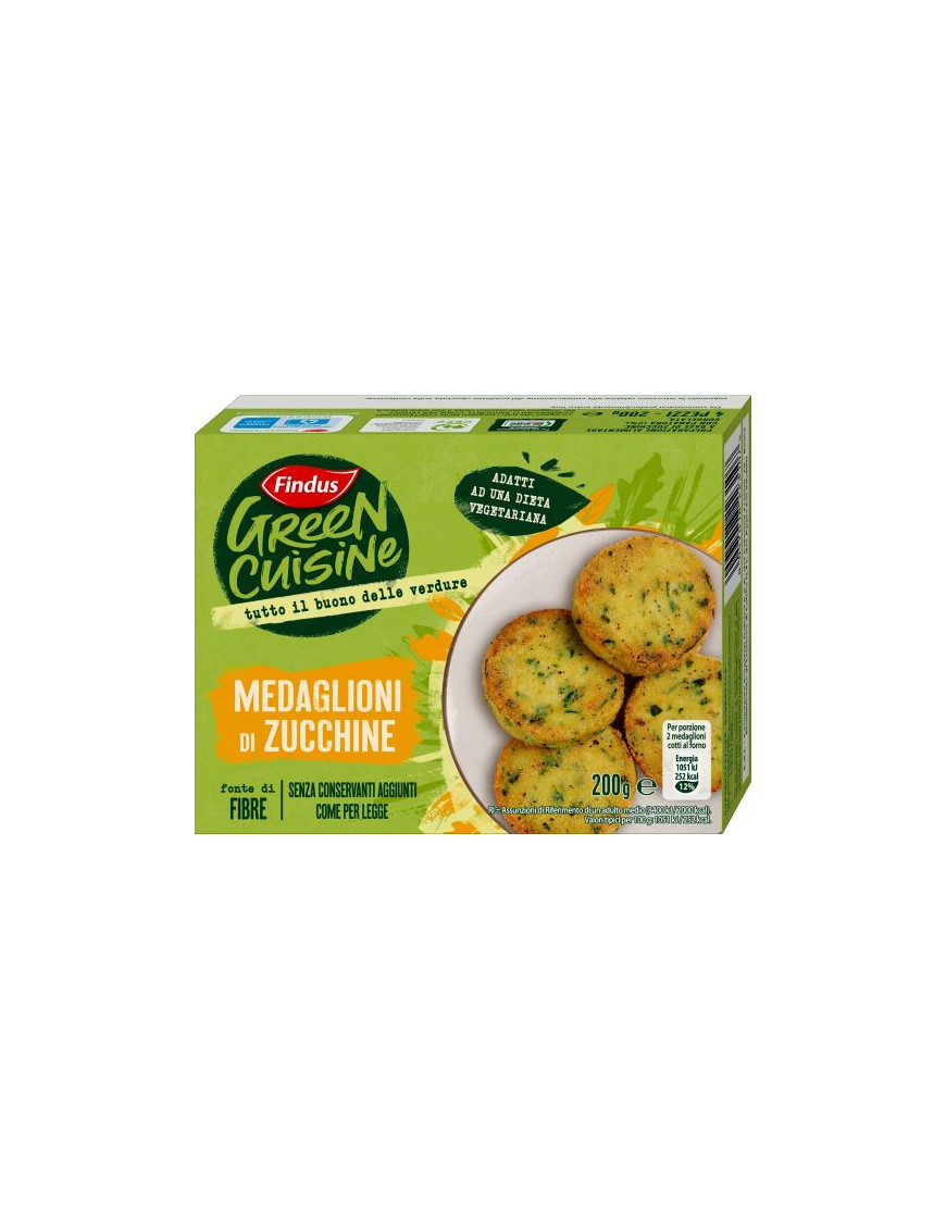 Findus Medaglioni Di Zucchine gr.200 -Green Cuisine-