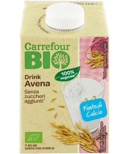 Carrefour BIO Drink Avena/CalcioBIO ml.500