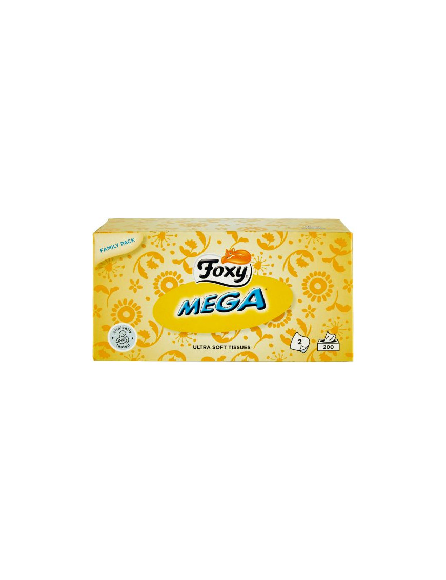 FOXY MEGA VELINE CARTA 2 VELI 200PZ.