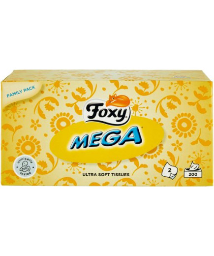 FOXY MEGA VELINE CARTA 2 VELI 200PZ.