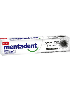 MENTADENT DENT.WHITE SYSTEM CARBONE ML.75