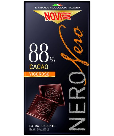 Novi Nero Tavoletta gr.75 88% Cacao