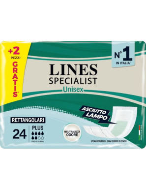 Lines Specialist Rettangolare X22+2