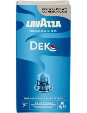 Lavazza Decaffeinato 10 Capsule Compatibile Nespresso