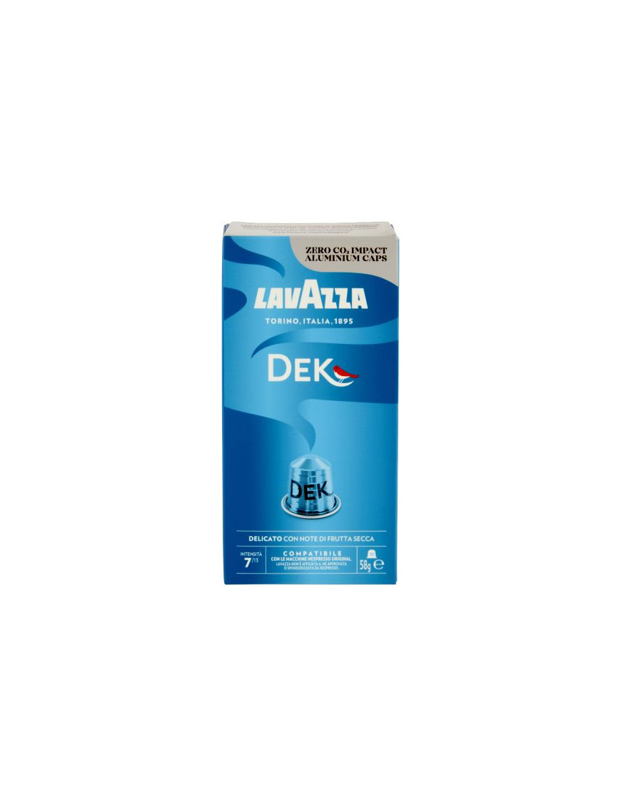 Lavazza Decaffeinato 10 Capsule Compatibile Nespresso