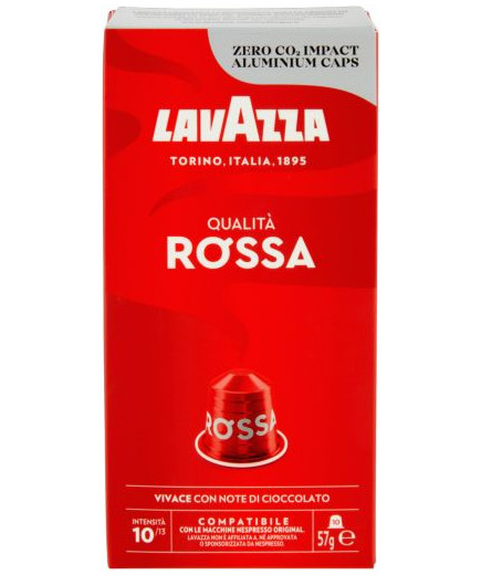 Lavazza Qualita' Rossa 10 Cps Compatibili Nespresso