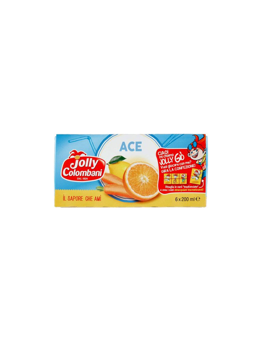 JOLLY COLOMBANI SUCCO ML.200X6 ACE BRIK