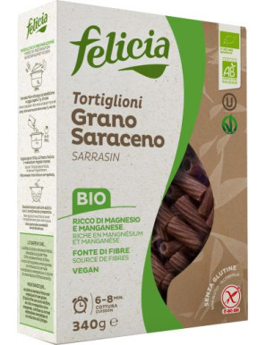 Felicia Tortiglioni gr.340 Grano Saraceno BIO