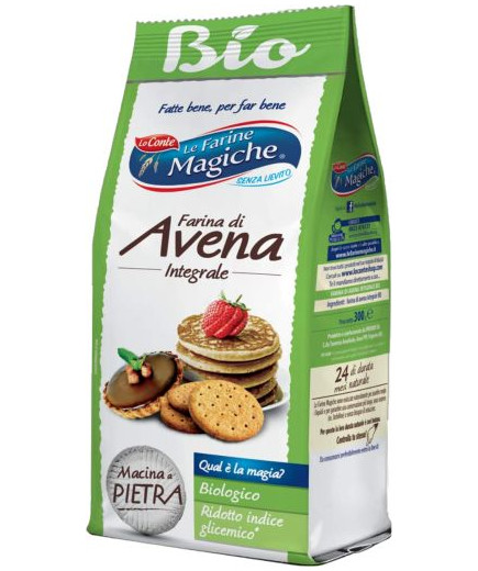 LO CONTE FARINA DI AVENA INTEGRALE G.300  BIO