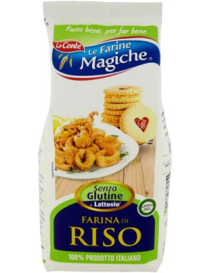 Lo Conte Le Farine Magiche Farina Di Riso Senza Glutine gr.500