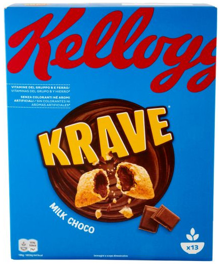 Kellogg's Choko Krave Cioccolal Latte gr.410