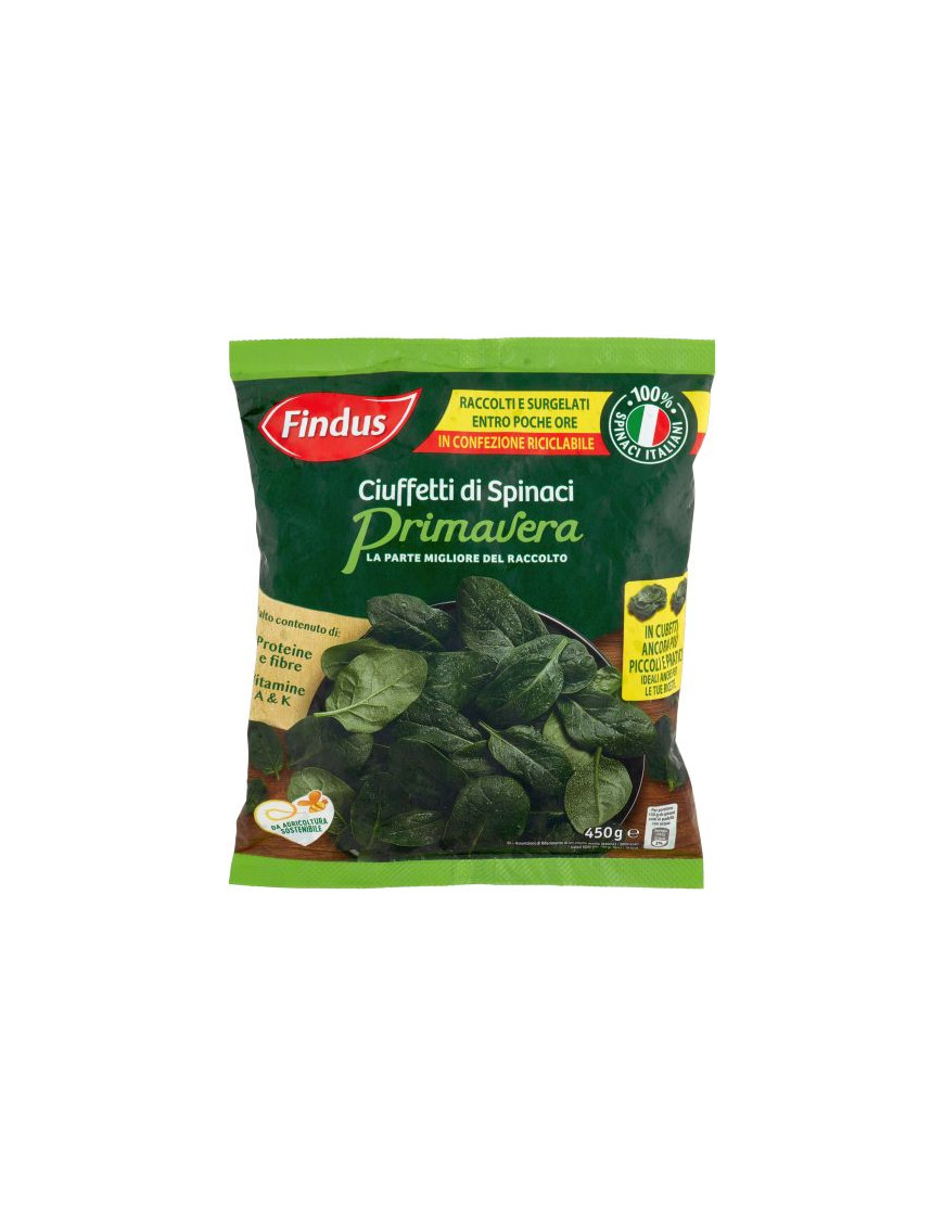 Findus Ciuffetti Di Spinaci Primavera gr.450