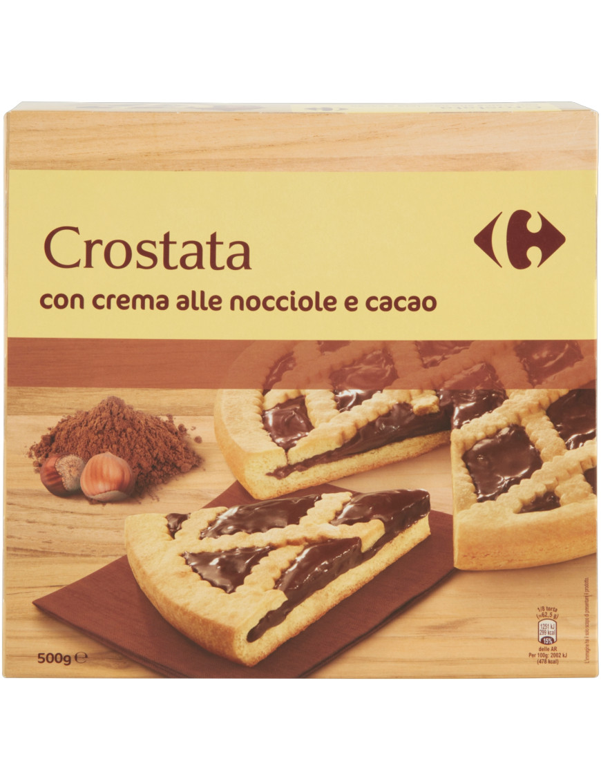 Carrefour Crostata Cacao gr.500