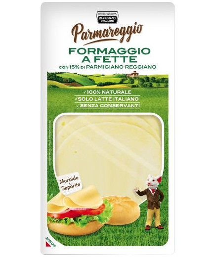 Parmareggio Formaggio A Fette Con Parmigiano Reggiano gr.120