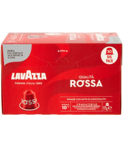 Lavazza Qualita' Rossa 30 capsule -Compatibili Nespresso-