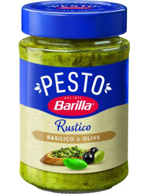 BARILLA PESTO RUSTICO G.200 BASILICO E OLIVE