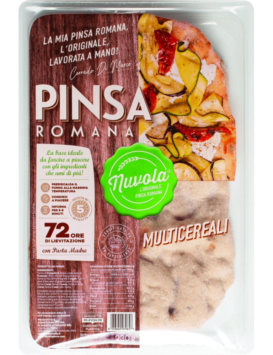 DI MARCO PINSA ROMANA G.230 MULTICEREALI
