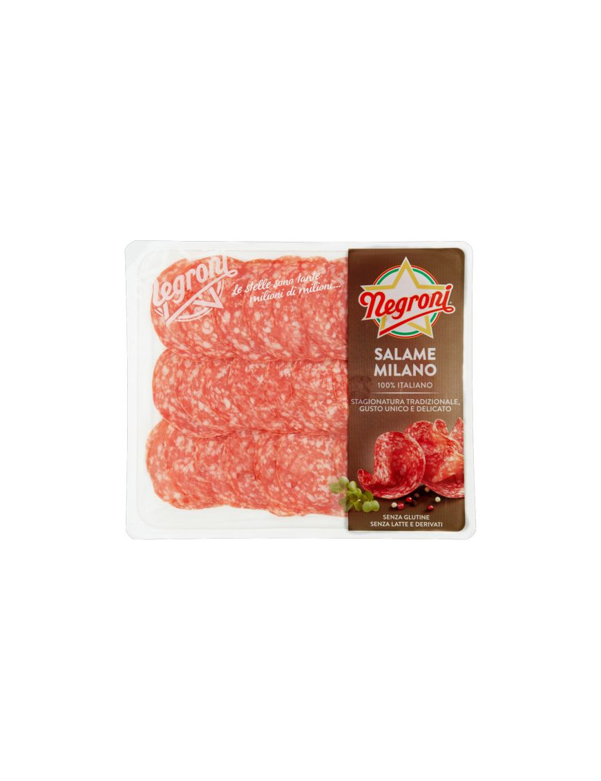 Negroni Salame Milano Preaffettato gr.100