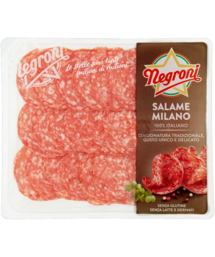 Negroni Salame Milano Preaffettato gr.100