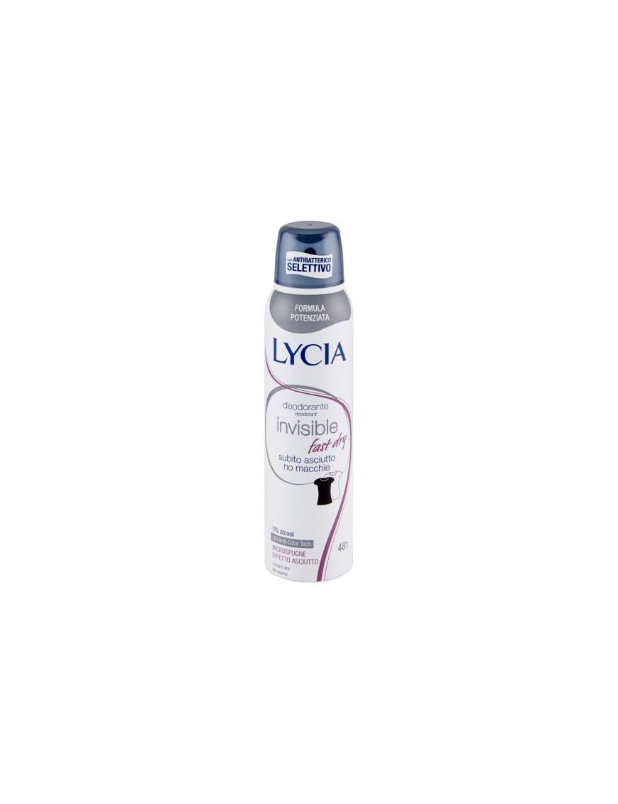 Lycia Deo Spray Invisible ml.150