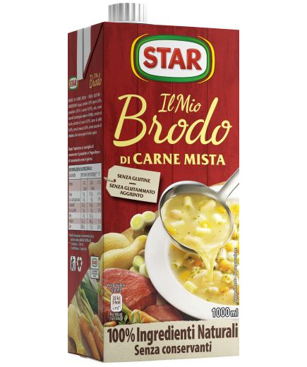 Star Brodo Pronto Carne Mista lt.1 Brick