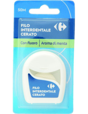 Carrefour Filo Interdentale Cerato mt.50
