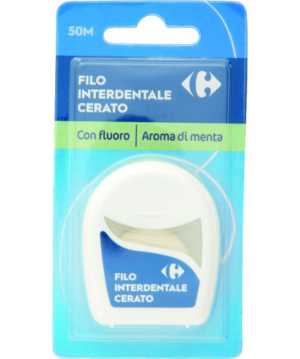 Carrefour Filo Interdentale Cerato mt.50