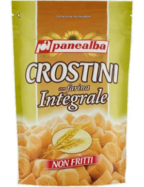 PANEALBA CROSTINI G.80 CON FARINA INTEGRALE