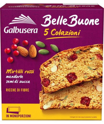 GALBUSERA BELLE BUONE FETTEG.200 C/MIRTILLI /MANDORLE