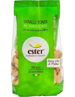 Ester Taralli Tondi Finocchio gr.250