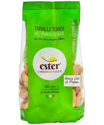 Ester Taralli Tondi Finocchio gr.250