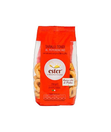 Ester Taralli Tondi Peroncino gr.250