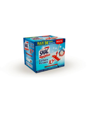 Smac Express Dry Ricarica 36+4 Panni Cattura Polvere