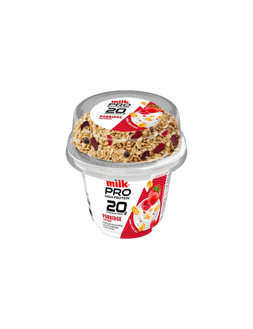 Milk Pro Porridge Con Yogurt E Frutti Rossi gr.200