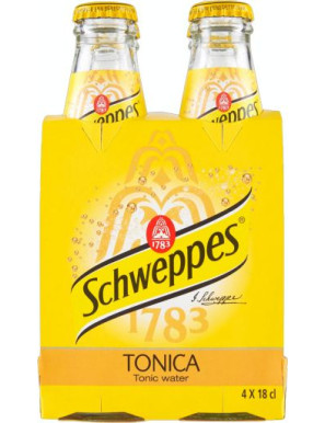 SCHWEPPES TONICA CL.18X4