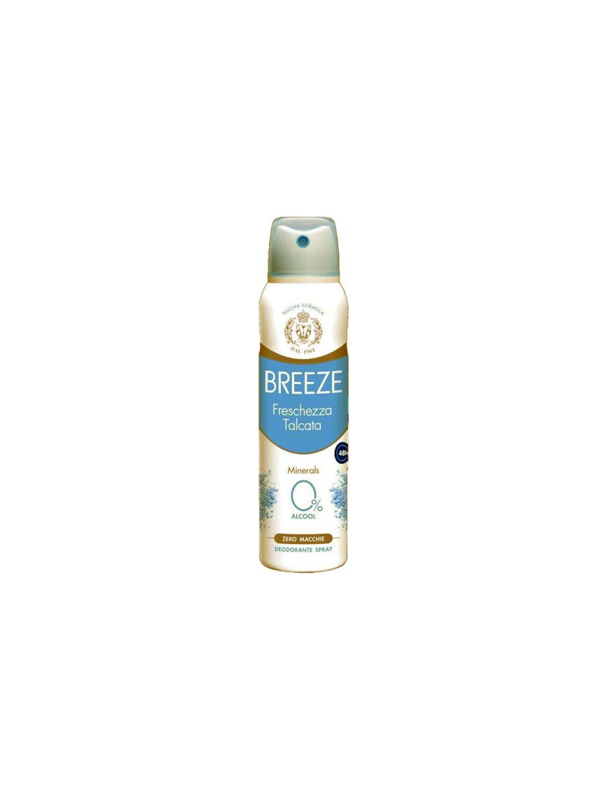 Breeze Deo Spray Freschezza Talcata ml.150