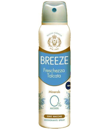 Breeze Deo Spray Freschezza Talcata ml.150