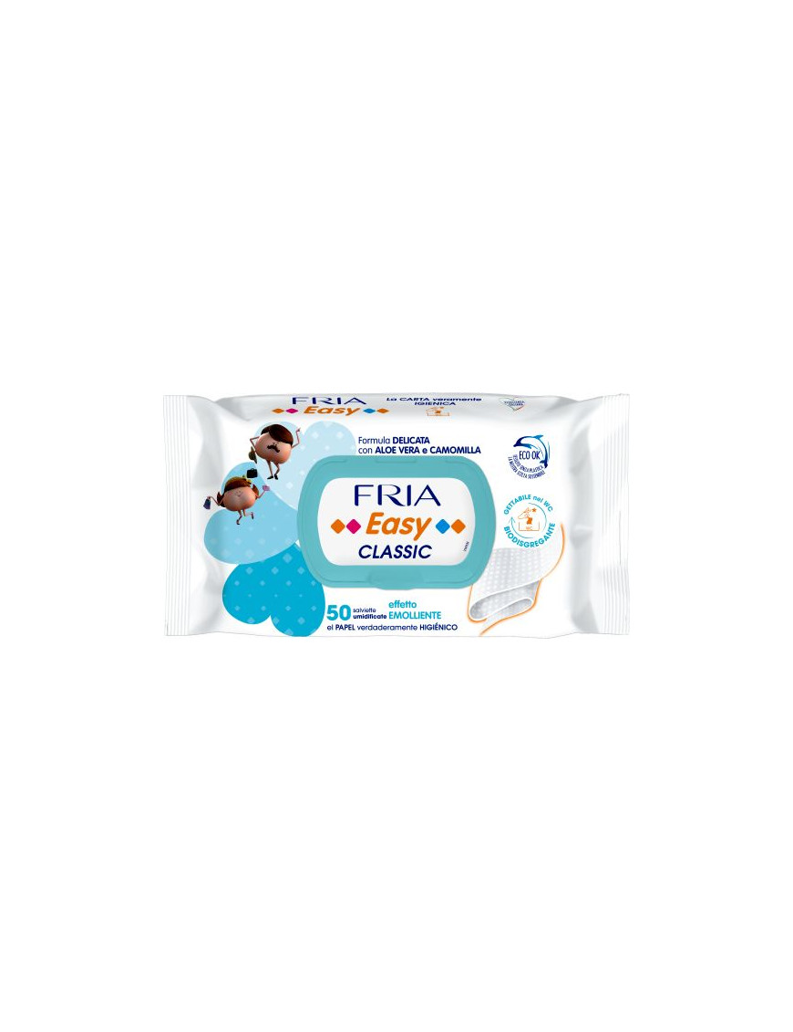 Fria Carta Igienica Delicate Aloe Vera 50 Pezzi