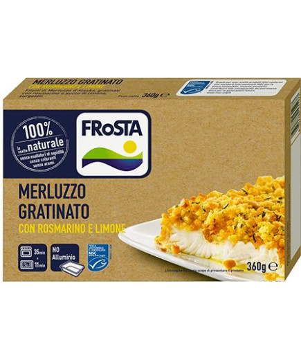 Frosta Merluzzo Gratinato Limone E Rosmarino gr.360