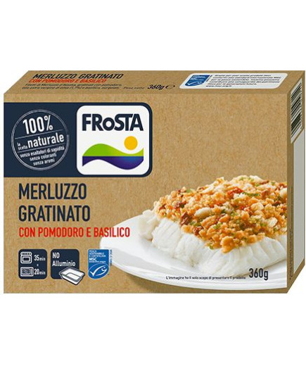 Frosta Merluzzo Gratinato Pomodoro E Basilico gr.360