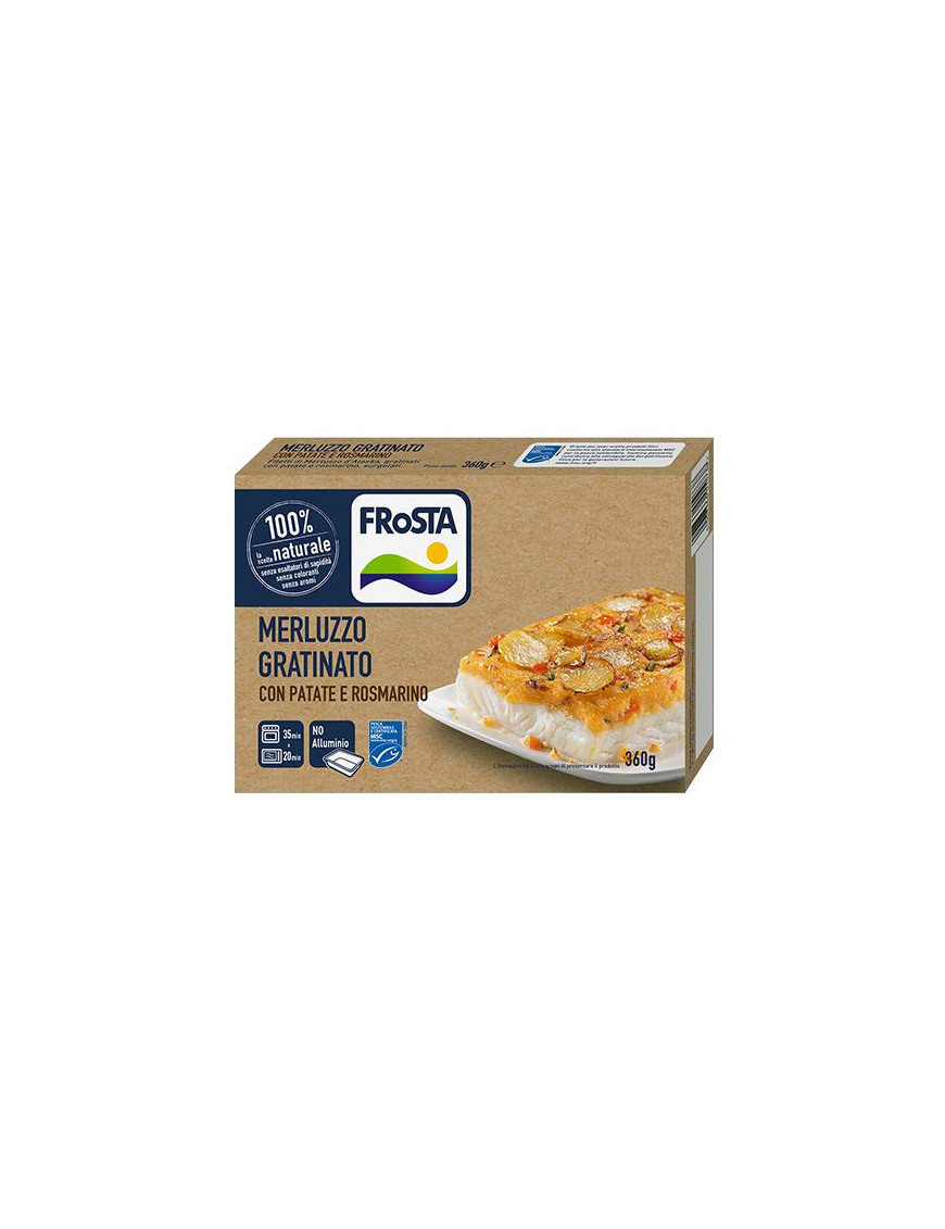 Frosta Merluzzo Gratinato Patate E Rosmarino gr.360