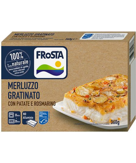 Frosta Merluzzo Gratinato Patate E Rosmarino gr.360