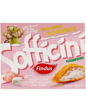 Findus Sofficini Prosciutto Emozzarella gr. 250