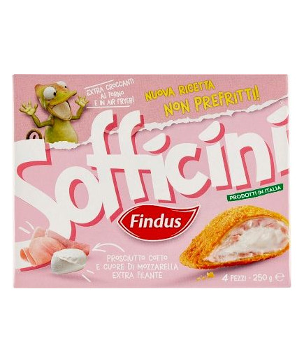 Findus Sofficini Prosciutto Emozzarella gr. 250