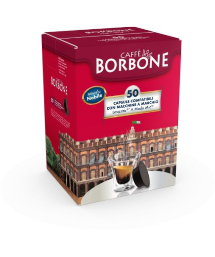 Borbone Miscela Nobile Compatibile Lavazza A Modo Mio gr.7,2X50