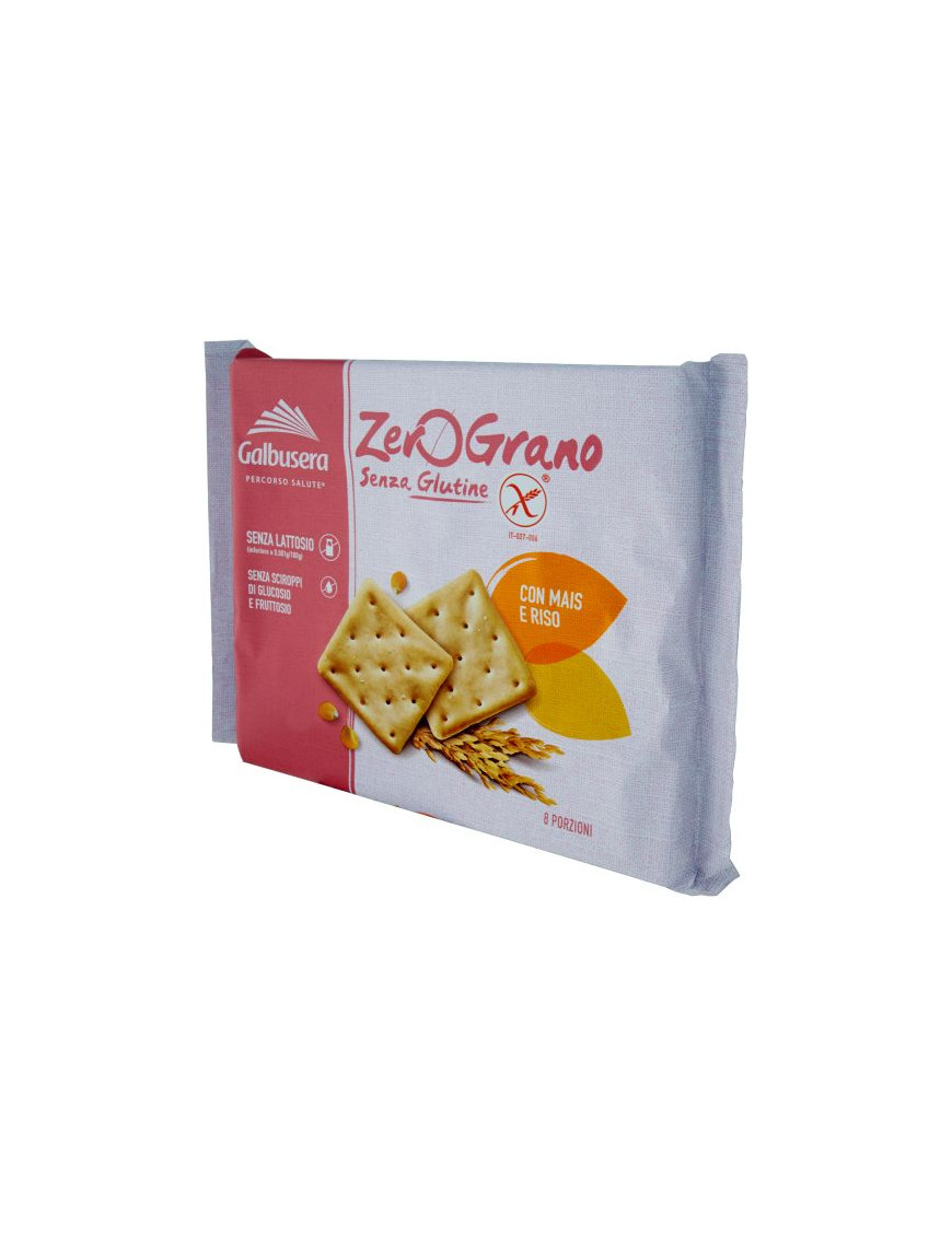 Galbusera Zero Grano Crackers Senza Glutine E Lattosio gr.320